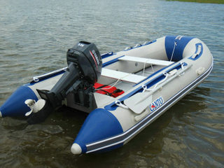 2018 Fashion Boat Inflatable Small Rigid Inflatable Boat with Outboard Motor