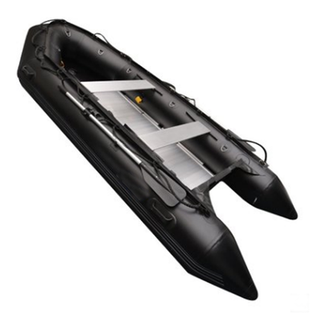 2 or 4 Person Inflatable Dinghy Boat Fishing Tender Raft Deep V Bottom