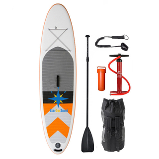 Inflatable SUP Stand Up Bamboo Paddle Board For Water Sports